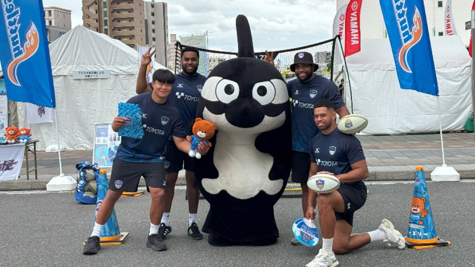 愛・地球博20周年記念行事にでらスポ加盟チームによるスポーツ体験